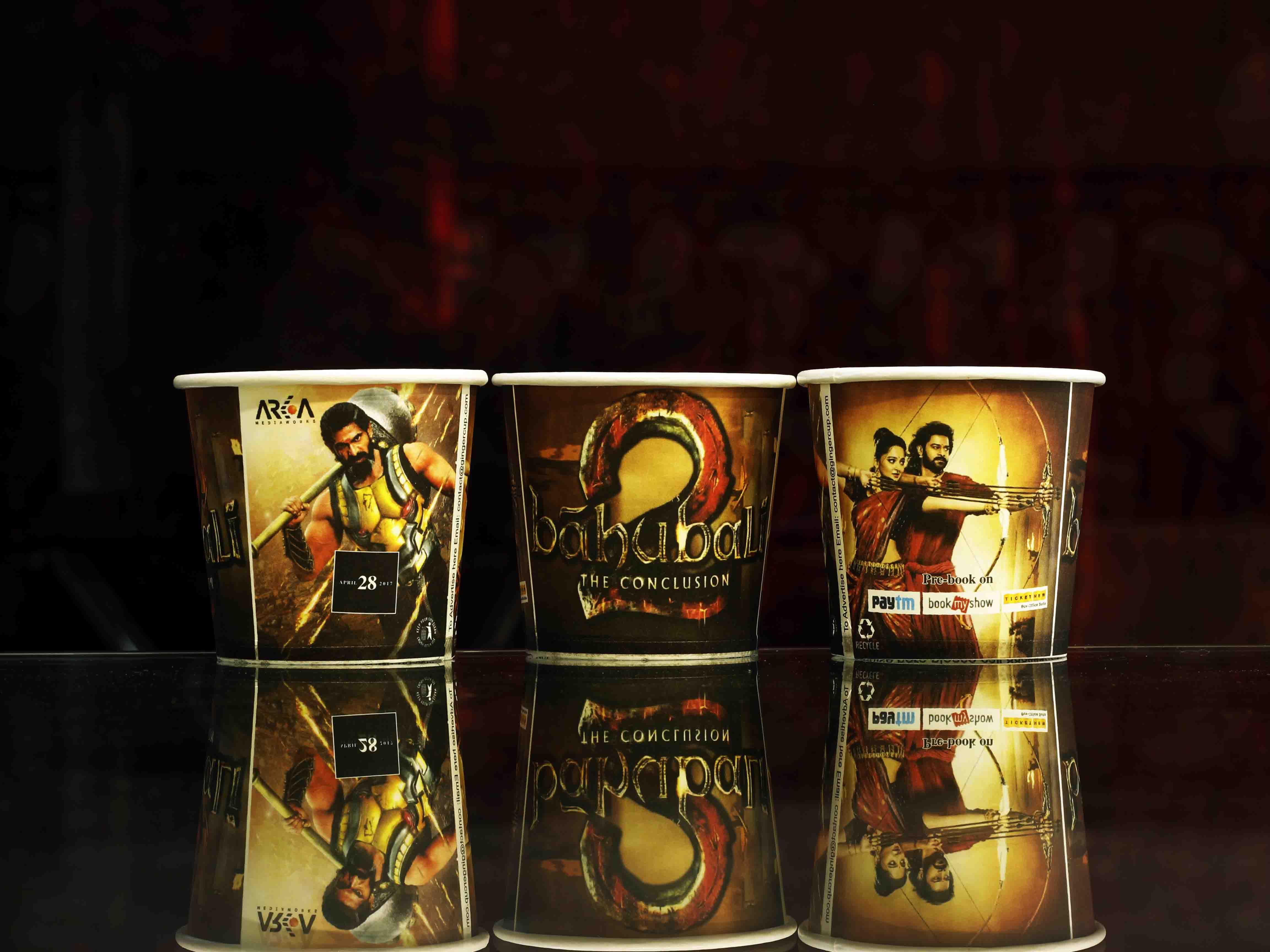 Baahubali Marketing Strategy for Colleges and Corporate -Gingercup Marketing campaigns