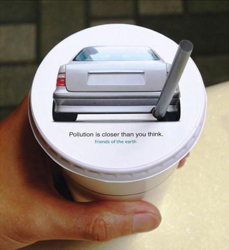 paper cup ad