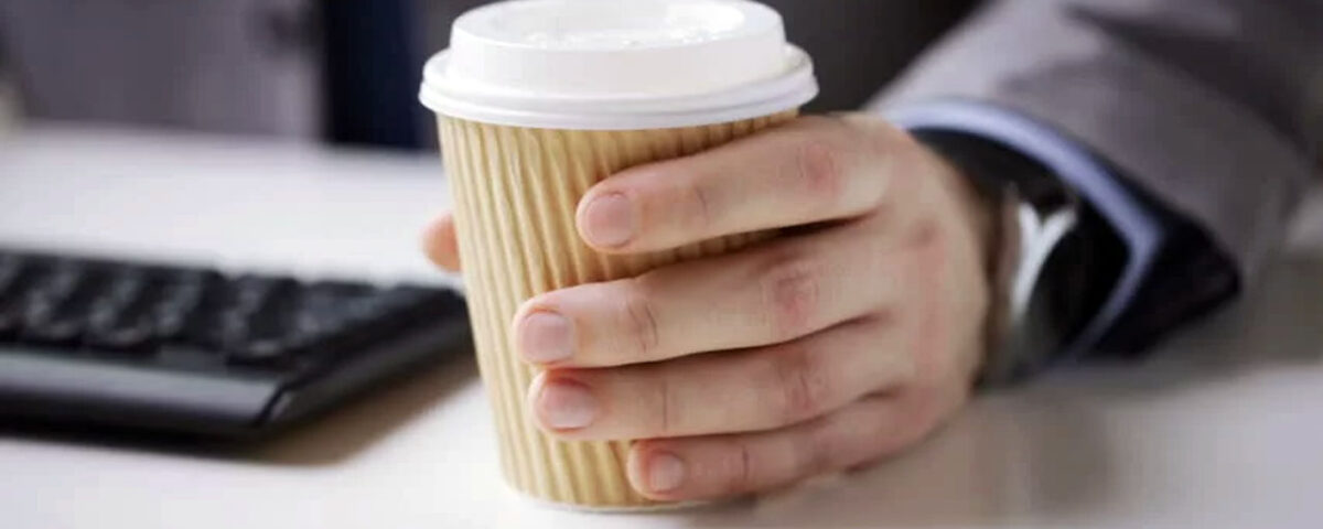 Paper Cup Branding during office break