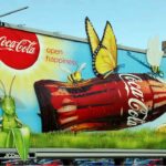 Out-of-Home Advertising for Coca Cola Brand on Unipole