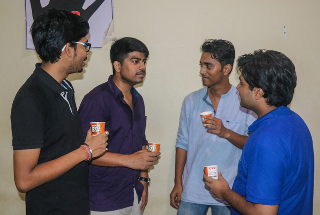 gingercup paper cup advertising in Bangalore