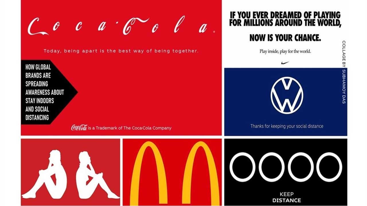 Creative advertising during coronavirus