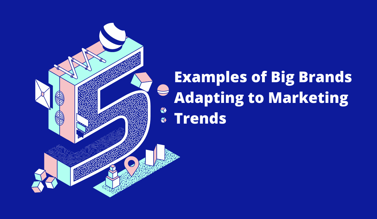 Marketing trends illustration