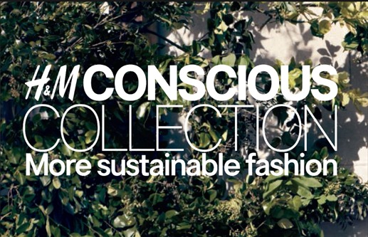 This image depicts the poster of the H&M Conscious campaign

