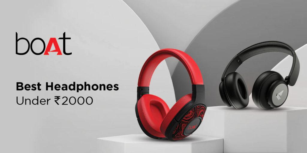 Advertisement of Marketing campaign of Boat headphones