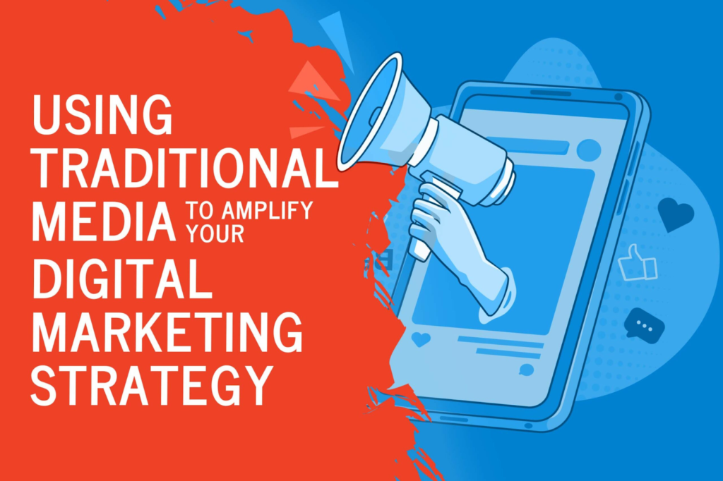 poster promoting traditional advertising methods