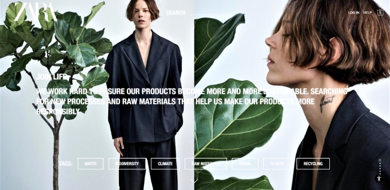 This image shows an ad of the Join Life campaign