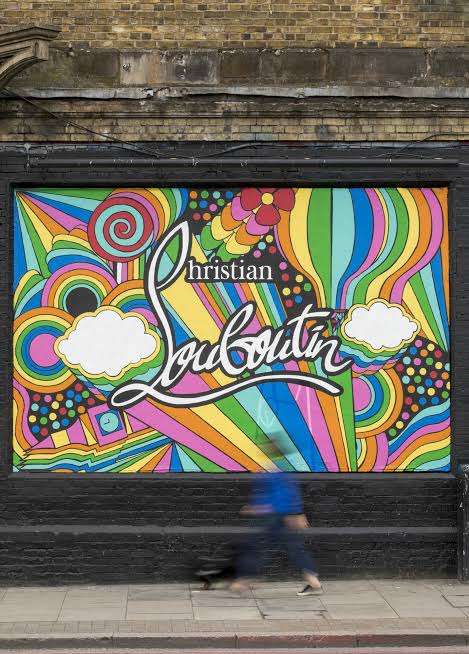 A brand uses a wall to show its creativity
