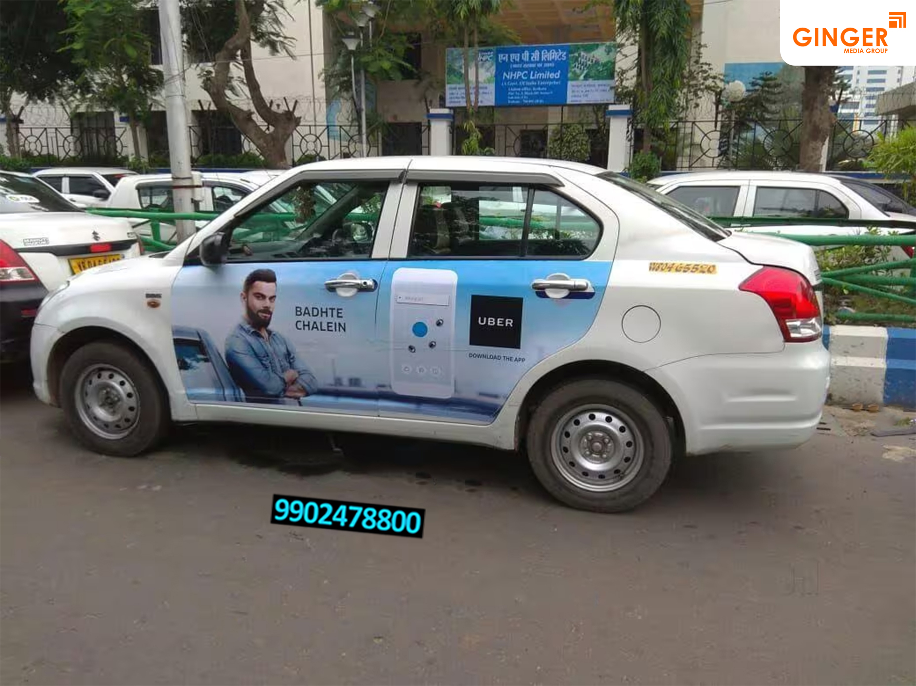 Cab Advertising for UBER in PAN India