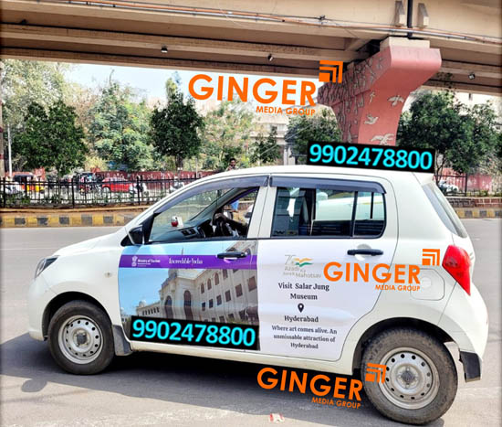 Cab Advertising in Chennai for Visit Salar Jung Museum