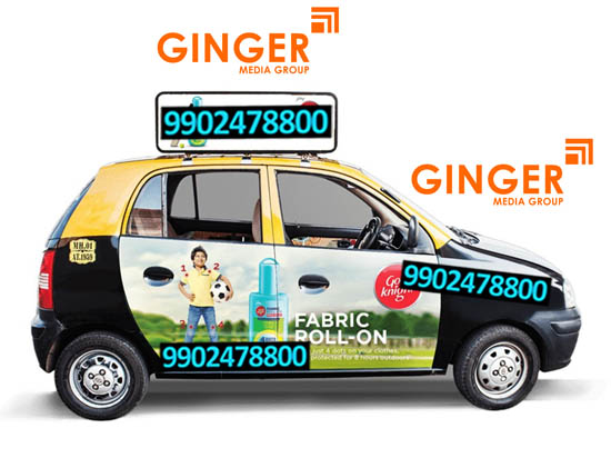 cab Advertising in Mumbai for Godrej Brand