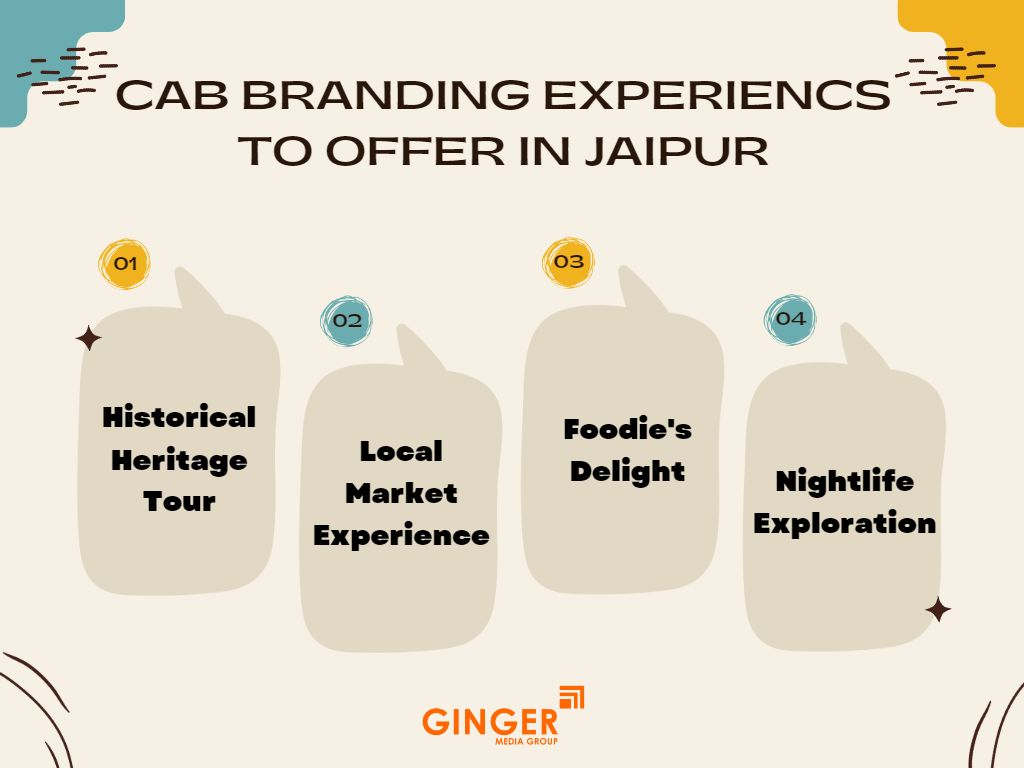 Cab Advertising experiences to offer in Jaipur