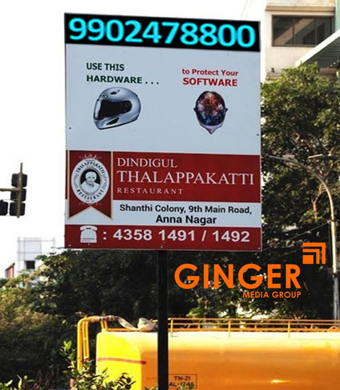 Pole Boards for Advertising