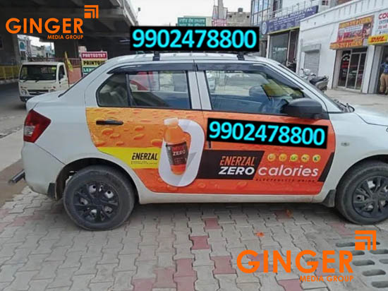 Cab Advertising in Agra for Enerzal