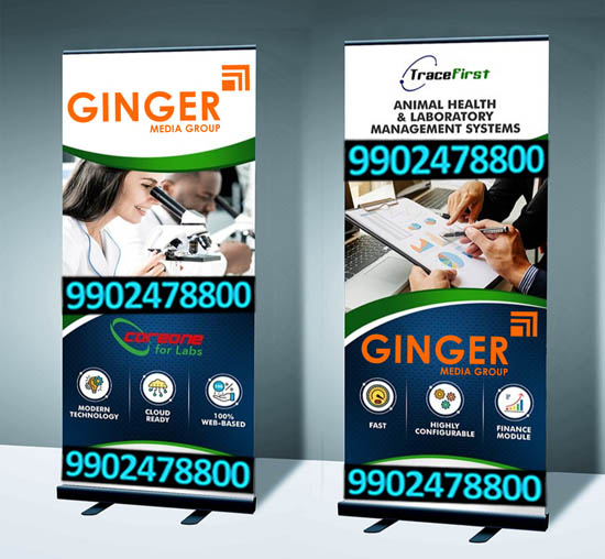 Posters and Standees Branding in India