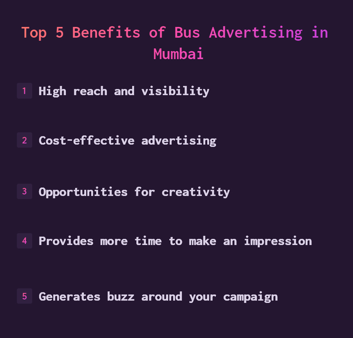 Benefits of Bus Branding in Mumbai 