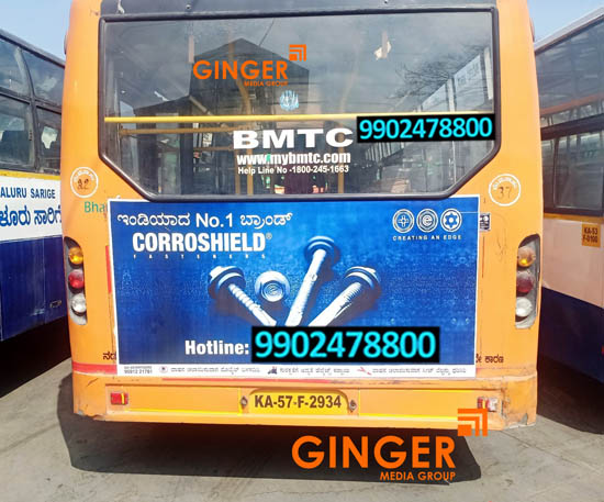 Bus Branding in Bangalore for CORROSHIELD 