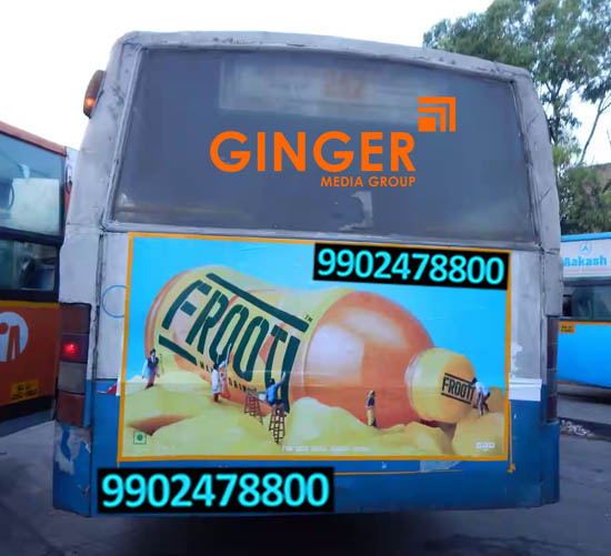 Bus Branding in Mumbai for Frooti