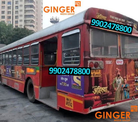 Bus Branding in Mumbai 