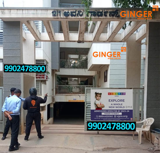 Signage Board in Kolkata for VIBGYOR School