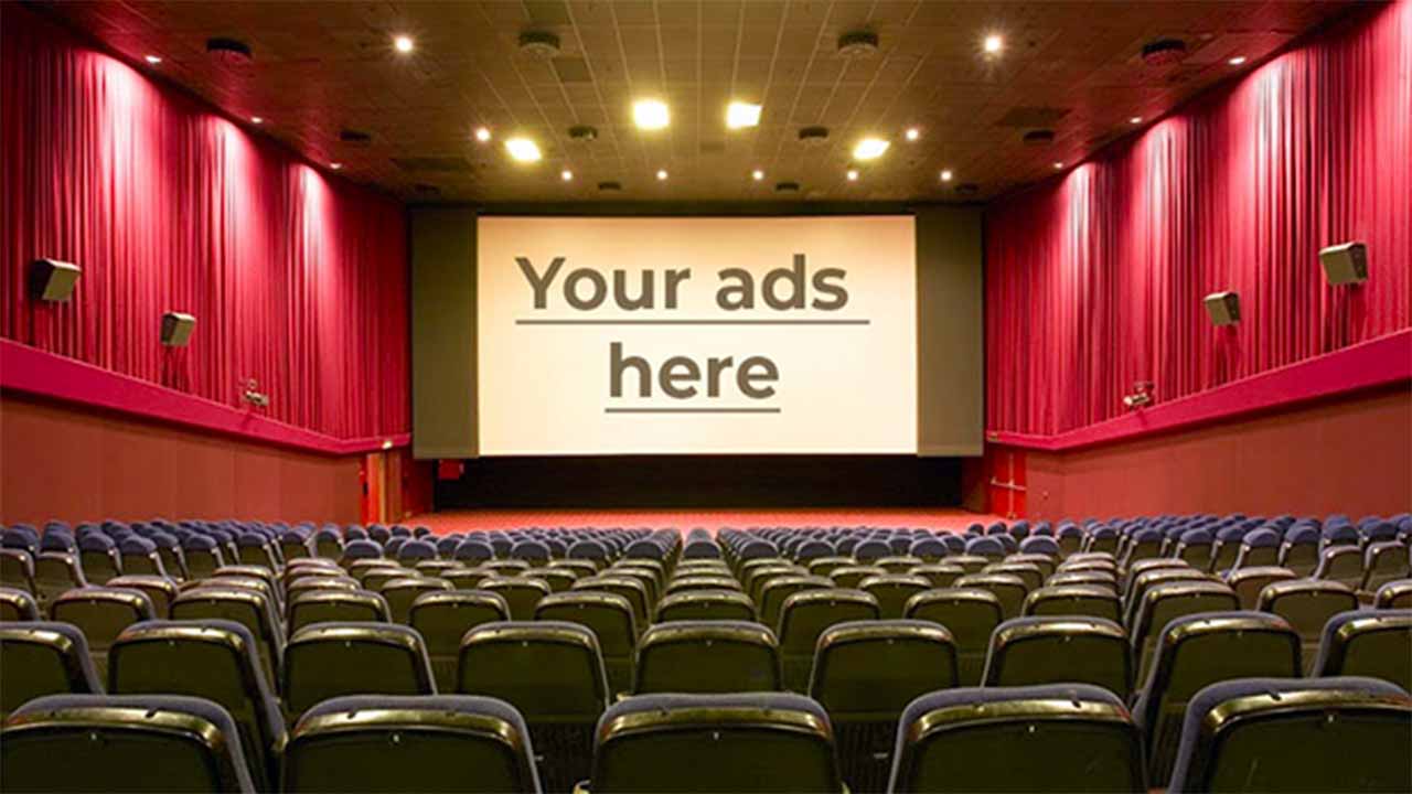 A cinema hall