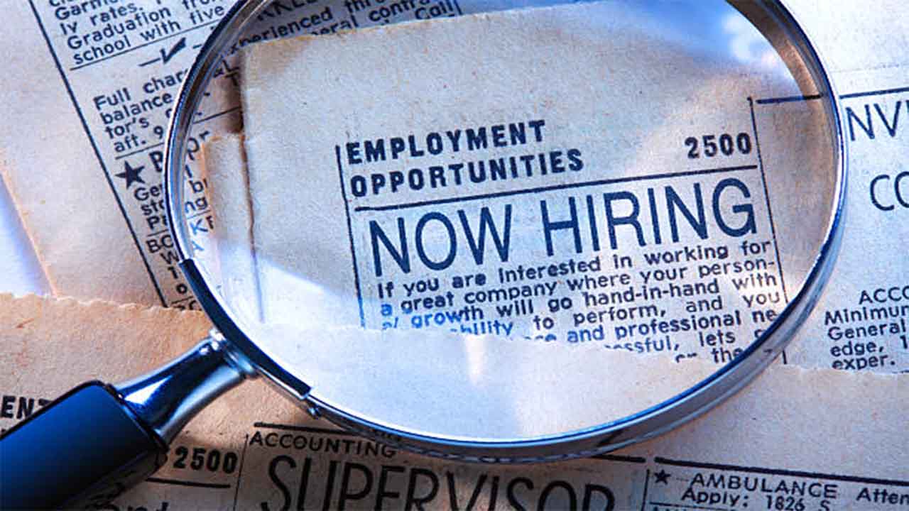 Now Hiring advertisement