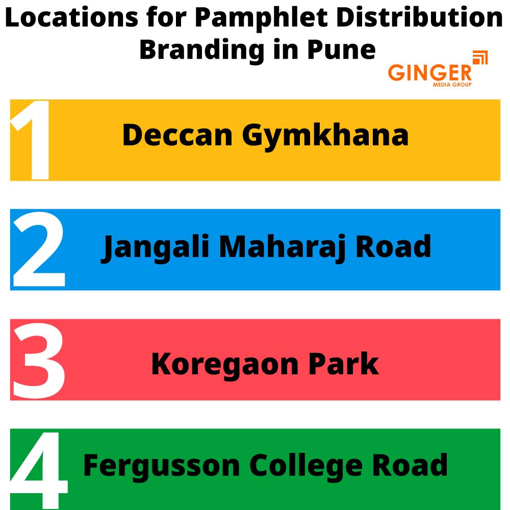 Location for Pamphlet Distribution in Pune