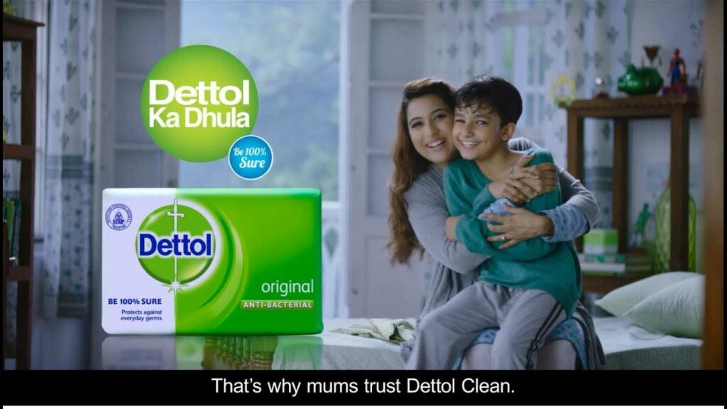  Still from dettol add
