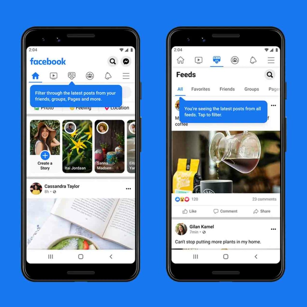 Facebook Home Page