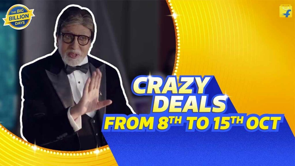  An image showing Flipkart Big Billion Days campaign.
