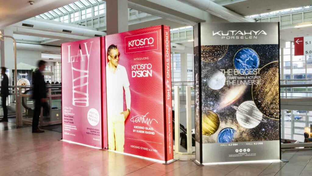 The Indoor branding Locations
