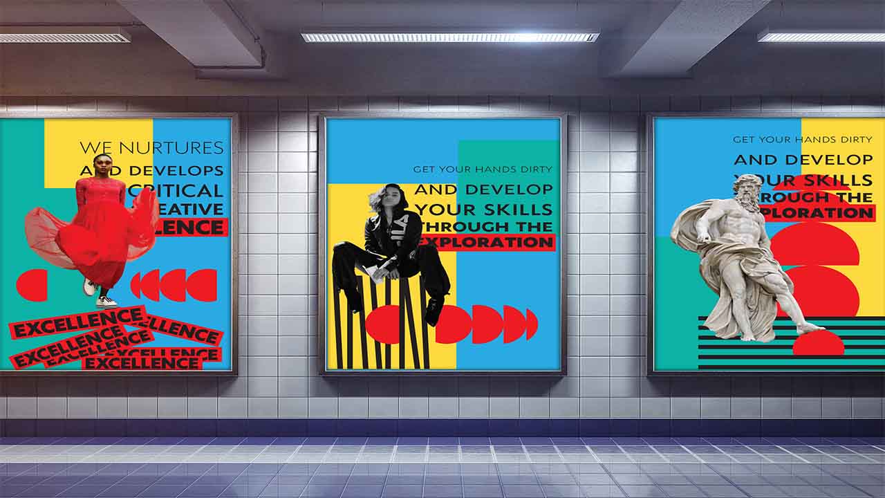 Advertising inside showrooms