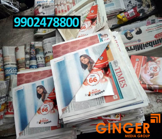 Pamphlet distribution in Jaipur