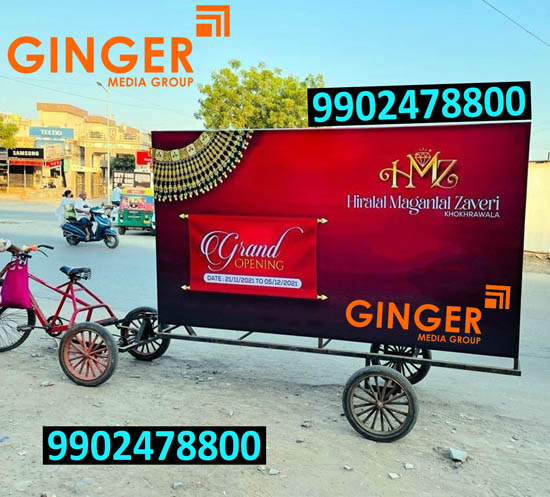 Tricycle Advertising  in Jaipur