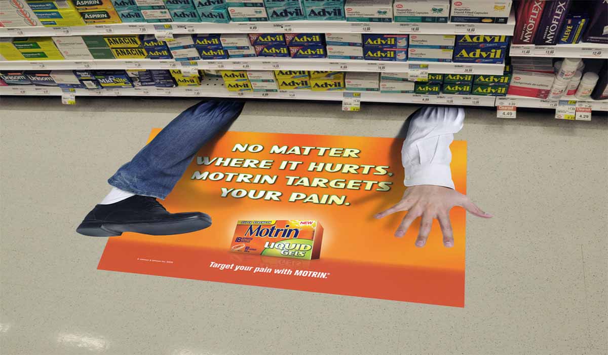  indoor ads in stores
