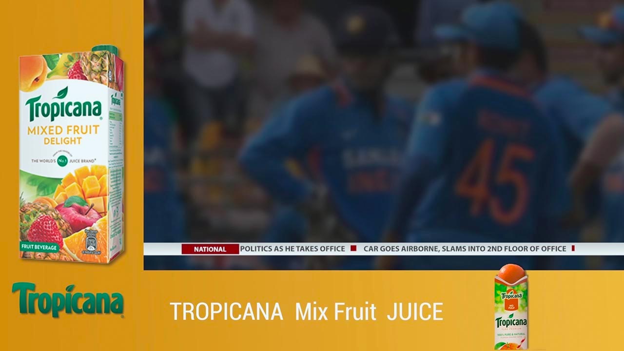 An L band ad for Tropicana fruit juice