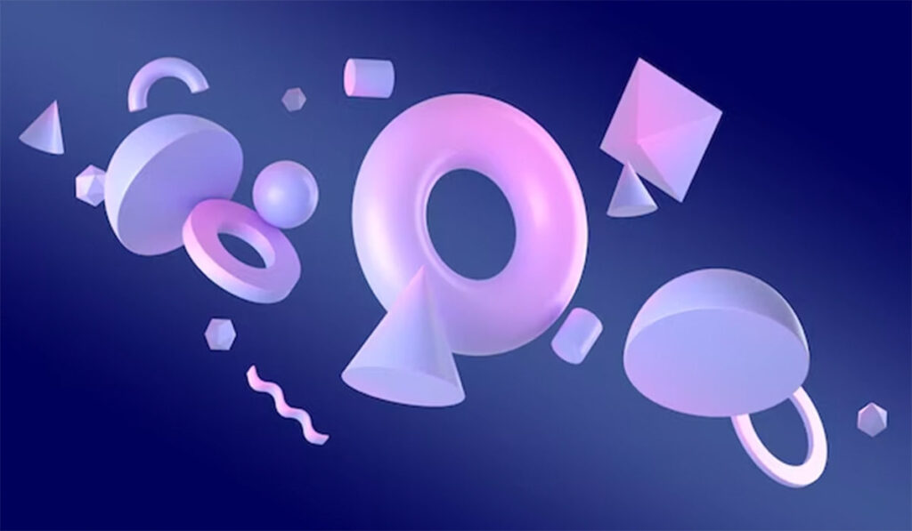 An image showing 3D Elements.
