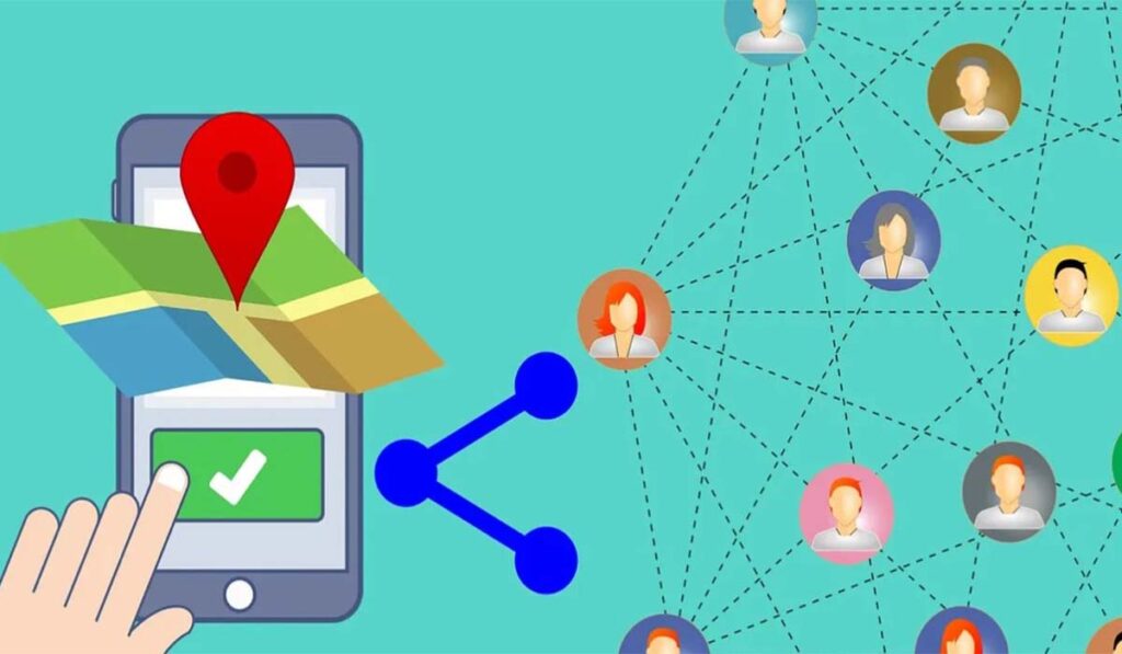 An image showing Location-based texting
