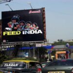 Mumbai billboard advertisements