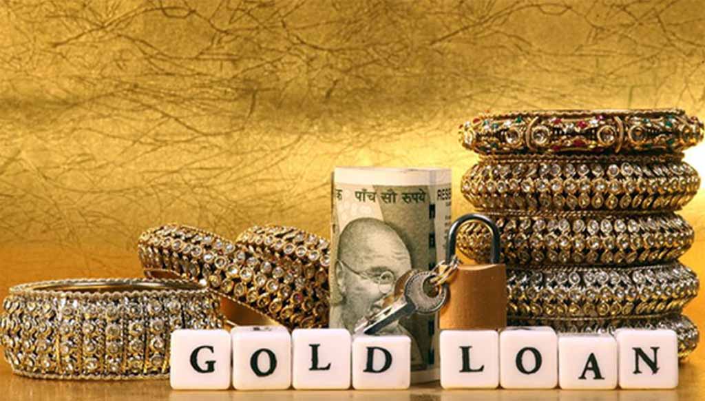 Creative Gold loan advertisement