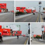 Roadblock Advertising on Highway