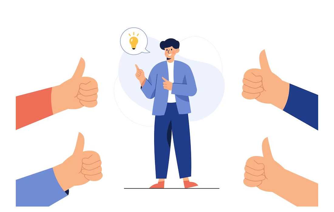 Graphic for benefits/positivity

