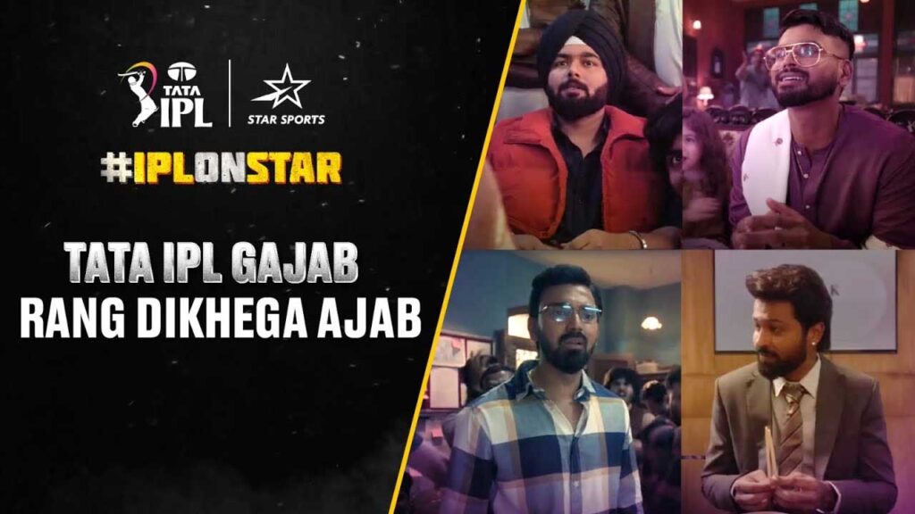 Advertisement on Star Sports for IPL 2025