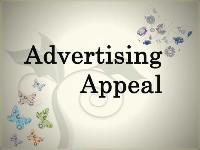 Appeal in Advertising