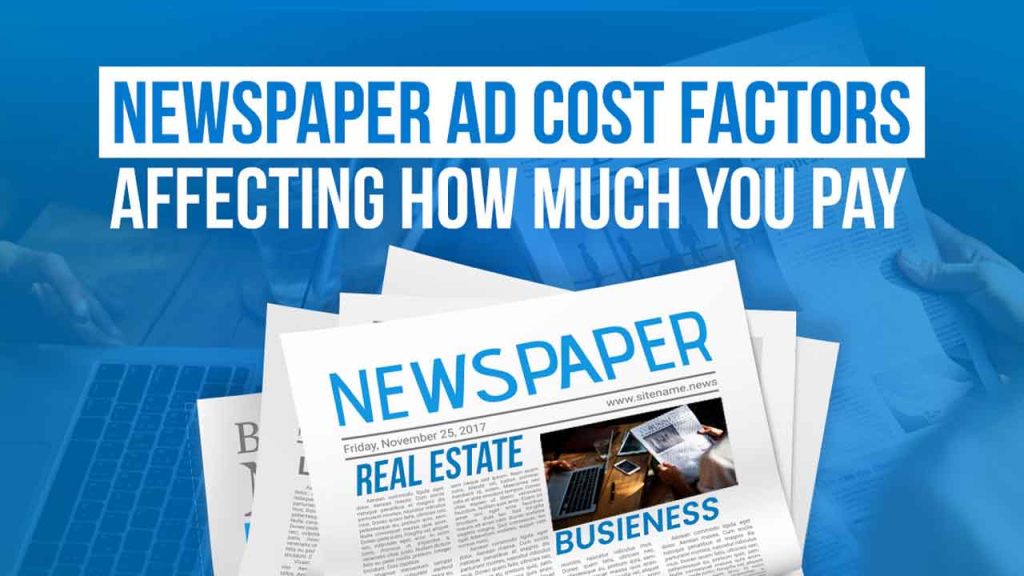 Factors Influencing Newspaper Ad Costs