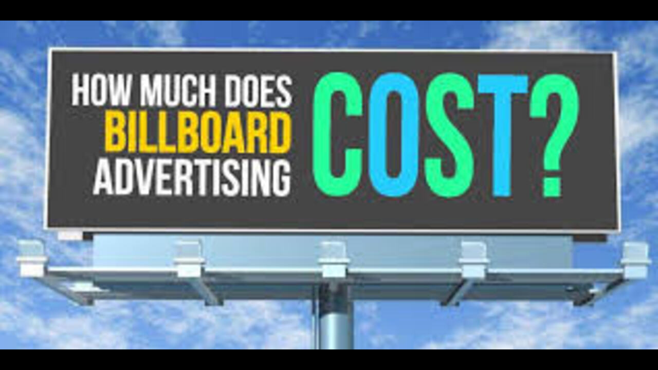 Cost Of Billboard Advertising